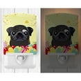 thumbnail image 2 of Black Pug Easter Egg Hunt Ceramic Night Light, 2 of 2