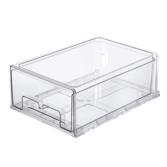 Refrigerator Drawers Stackable Fridge Organizer Bins for Refrigerator Organizers and Storage Size Small