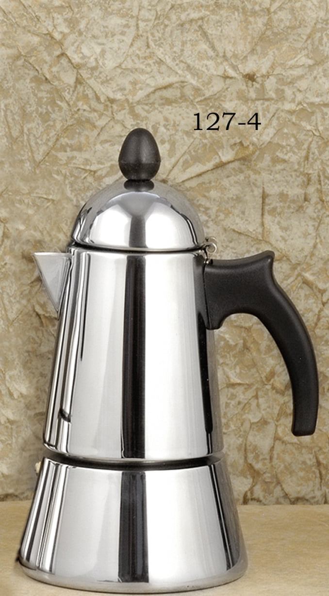 Konica Stainless Steel stove top,espresso maker 4cup