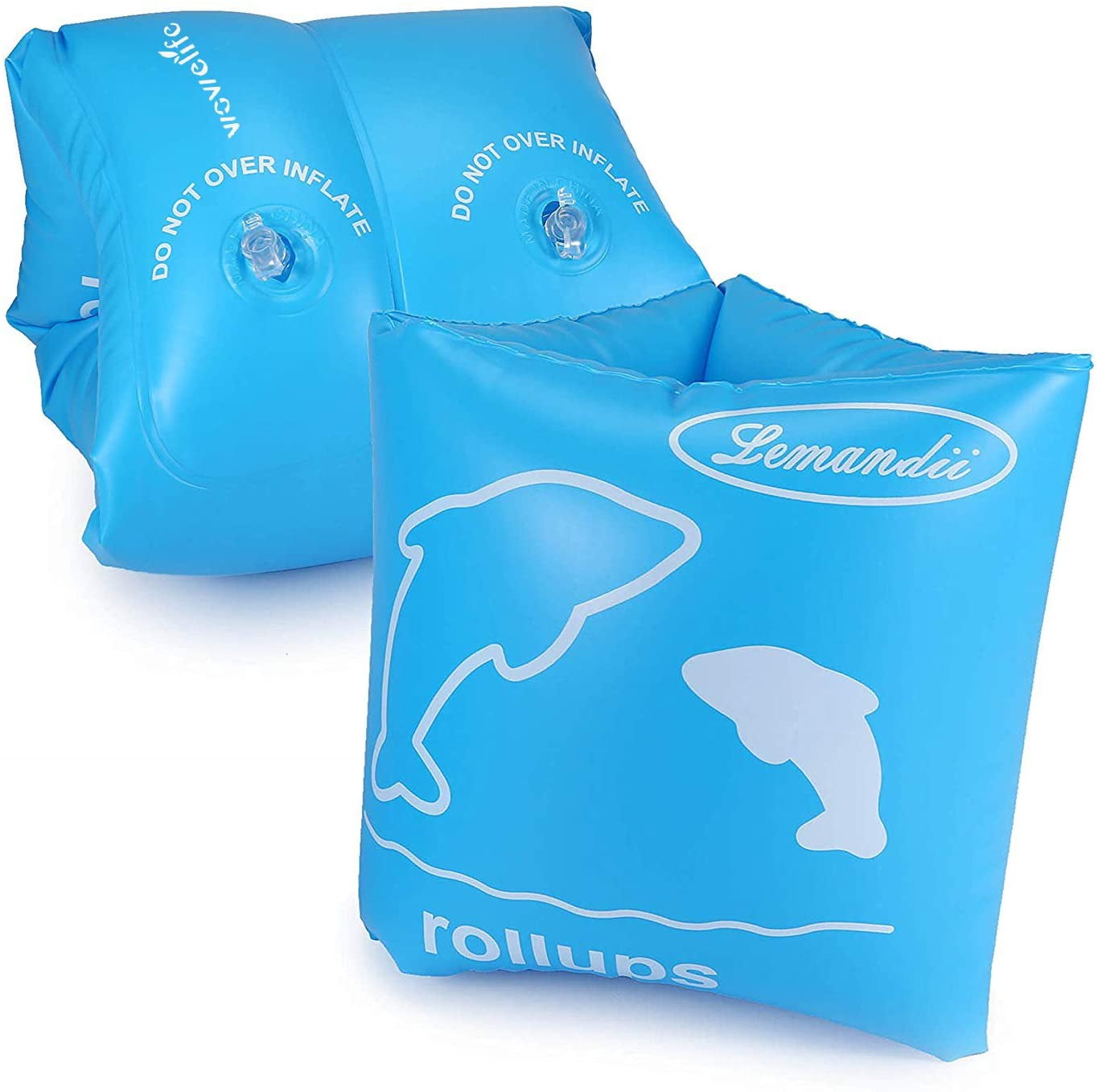 Arm Floaties Inflatable Swim Arm Bands Floater Sleeves Swimming Rings ...