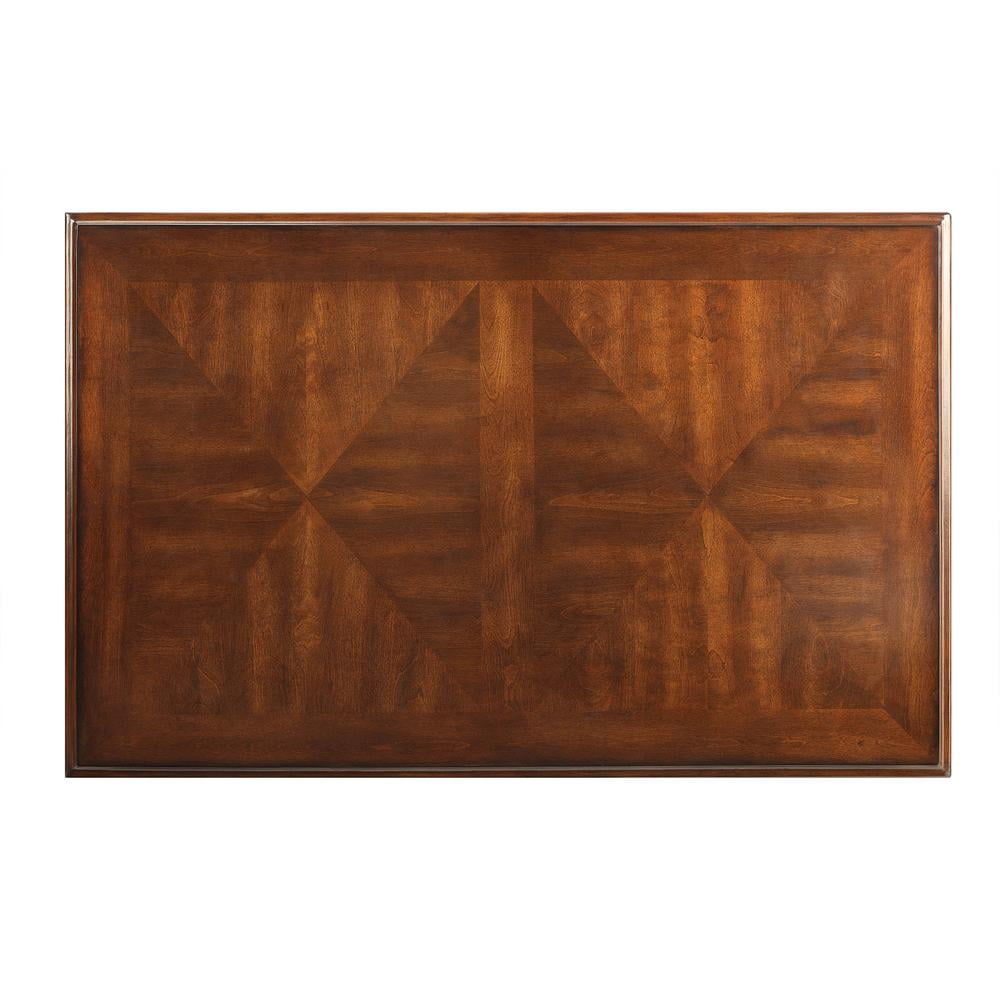 ACME Amado Rectangular 4-Drawer Wooden Coffee Table with Open Shelf in Walnut