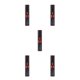 thumbnail image 2 of Sidaley Bolígrafo de limpieza de auriculares compatible con Bluetooth Micrófono de mano portátil Computadora portátil Cámara Auricular Cepillo Negro negro rojo 5piezas, 2 of 4