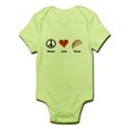 thumbnail image 1 of CafePress - Peace Love Tacos Infant Bodysuit - Baby Light Bodysuit, 1 of 1