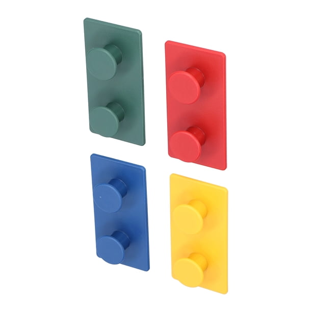 Gancho de pared, 4 ganchos de pared ABS, gancho sin costuras, gancho para colgar, elaborado con cuidado