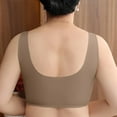 thumbnail image 3 of Front Closure Bras for Older Women 2025 Zipper Up - No Underwire Full Coverage Bra, Plus Size Breathable Wireless Push Up Comfy Everyday Wear, 3 of 4