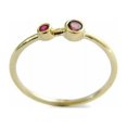 thumbnail image 3 of Natural Certified 2Ct RubyStone Handmade Eternity Engaet Ring For HerUS11, 3 of 3