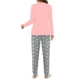 thumbnail image 5 of Fantaslook Women Pajama Sets 2 Piece Long Sleeve Pajama Sets With Long Printed Jogger Pants Sleepwear Loose Lounge Sets, 5 of 9