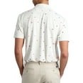 thumbnail image 2 of CHAPS MENS & BIG MENS PERFORMANCE GOLF PRINTED POLO , Up to 3XL, 2 of 2