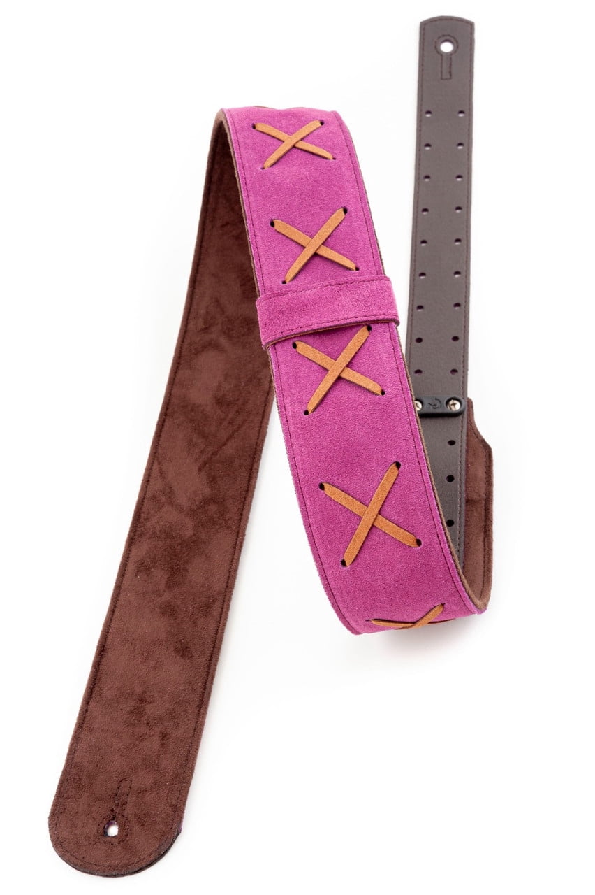 RightOn! Straps Legend D. Gilmour Inspired Guitar Strap - Pink