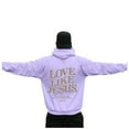 thumbnail image 2 of Love Like Jesus Hoodies for Men 2025 Long Sleeve Christian Graphic Hoodie Hooded Sweatshirt Pullover Tops, 2 of 5