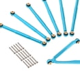 thumbnail image 3 of Enlace de varilla de aluminio para piezas modificadas de orugas RC Axial SCX24 AXI90081 Azul, 3 of 5