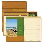 Angle View: House Of Doolittle 528 Landscapes Weekly/Monthly Planner 8-1/2 x 11 Brown