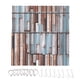 thumbnail image 1 of Cortina Poliéster Baño Retro estilo con puerta de madera Patrón Decoración Droll Drape para sala de estar Dormitorio Baño S 2 piezas Inevent HA010886-01, 1 of 7