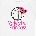 thumbnail image 4 of Inktastic Volleyball Butterfly Princess Girls Baby Bodysuit, 4 of 5