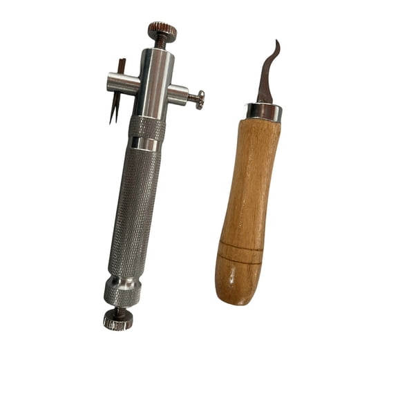 Luthier Purfling Cutter Set with Adjustable Depth Violin Crafting Tool for Efficient Violin Edge Channel Carving Tasks