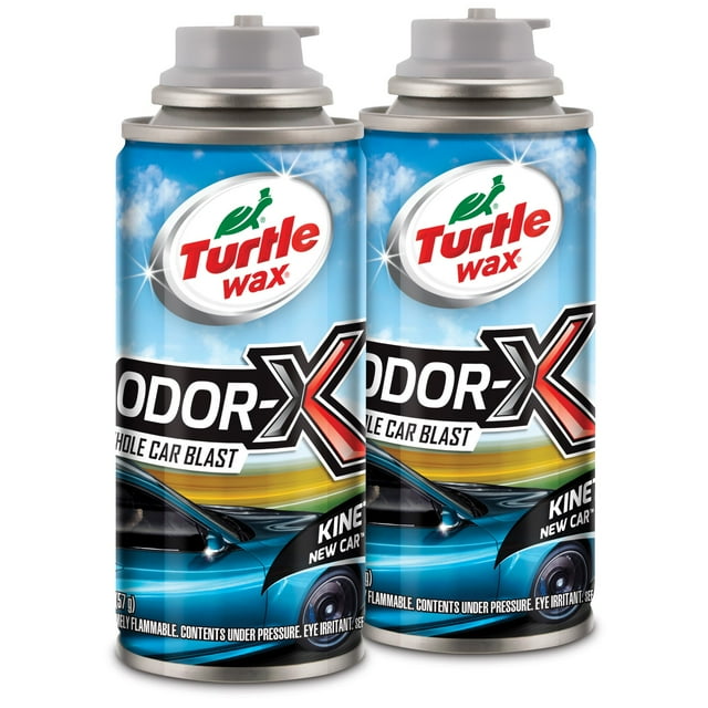 Ambientador para Auto Turtle Wax Odor-X Kinetic Paquete de 2
