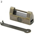 thumbnail image 1 of INC Vintage Antique Zinc Alloy Chinese Old Lock Retro Padlock Jewelry Wooden Box Padlock Lock for Suitcase Drawer Cabinet Jewelry Box Gift Box, 1 of 8