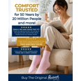 thumbnail image 6 of Pembrook Unisex Non-Binding Diabetic Ankle Socks, Pastel Colors, Large, 6 Pairs, 6 of 7