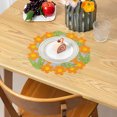 thumbnail image 5 of RKSTN Napperons en Polyester Style Petite Serviette Décorative Broderie Napperons Modernes Assiettes Tapis Multi-Usages Serviette Nappe de Table Basse Nappes, 5 of 5