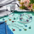 thumbnail image 5 of 1 Pcs Dog Paw Knitting Row Counter Chains and 18 Pcs Dog Paw Stitch Markers Alloy Enamel Charms Stitch Marker for Knitting Weaving Jewelry Making, 5 of 6