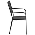 thumbnail image 3 of Gold Indoor-Outdoor Steel Patio Arm Chair with Square Back, 3 of 9