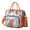 Orange-22, variant on Large Insulated Leakproof Cooler Bag - Waterproof Thermal Tote for Lunch, Picnic & Travel with Multi-Pocket Design, 4-Layer Insulation, Durable & Stylish for Office, Outdoor, Gym, School - Men & Women