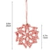 thumbnail image 3 of Adornos navideños, adornos navideños, regalos navideños, colgante pequeño tejido a mano de Navidad, copo de nieve, estrella de cinco puntas, decoración para colgar en la pared, regalos navideños, un c, 3 of 6