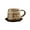 Hammer pattern, variant on Giaone Elegant Ceramic Drinking Mug with Wabi Sabi Charm Modern Livings Decoration