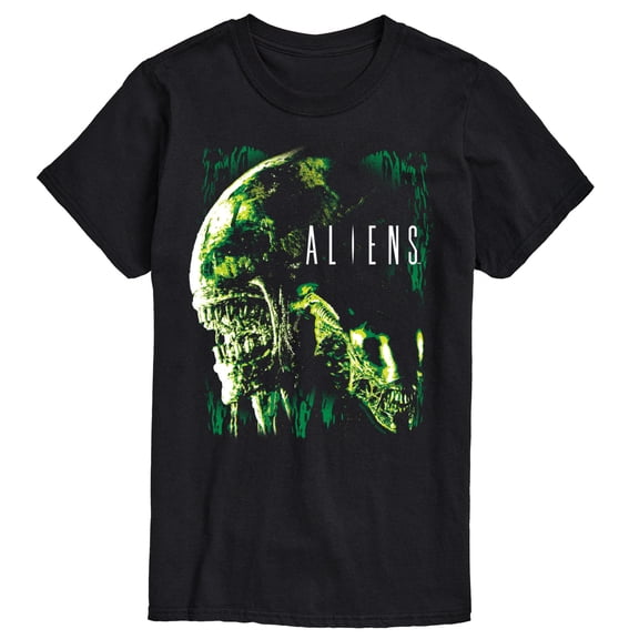 Aliens - Portrait - Men's Short Sleeve Graphic T-Shirt