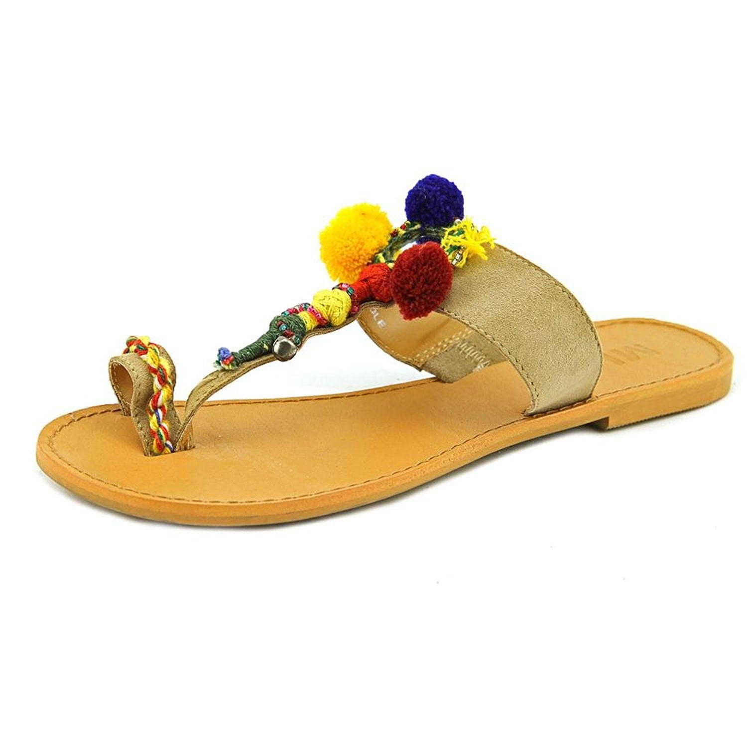 Roxy Synthetic Caila Wedge Flip Flop in Cream (Natural) | Lyst