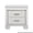 White, variant on Modern Wood 2-Drawer Nightstand / Meets Bedroom Requirements