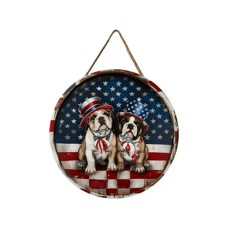 

Independence Day Wooden Door Hanging Independence Day Welcome Hanging Sign Fall Decorations for Home outside Porch Coffee Table for Living Room Light Decorations Easter Hanging Sign