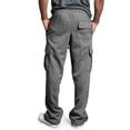 thumbnail image 6 of Men Breathable Athletic Cargo Jogger Pants Drawstring Elastic Waist Loose Fit Sweatpants Multi Cargo Pockets Casual Outdoor Walking Trousers XL, 6 of 8