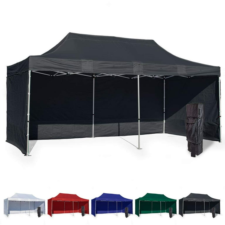 10x20 canopy top with walls