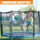 thumbnail image 4 of Tmvgtek Red Protectora De Trampolín Valla De Protección De Seguridad Duradera (6 Postes 1,83 M) Tmvgtek Para estrenar, 4 of 9