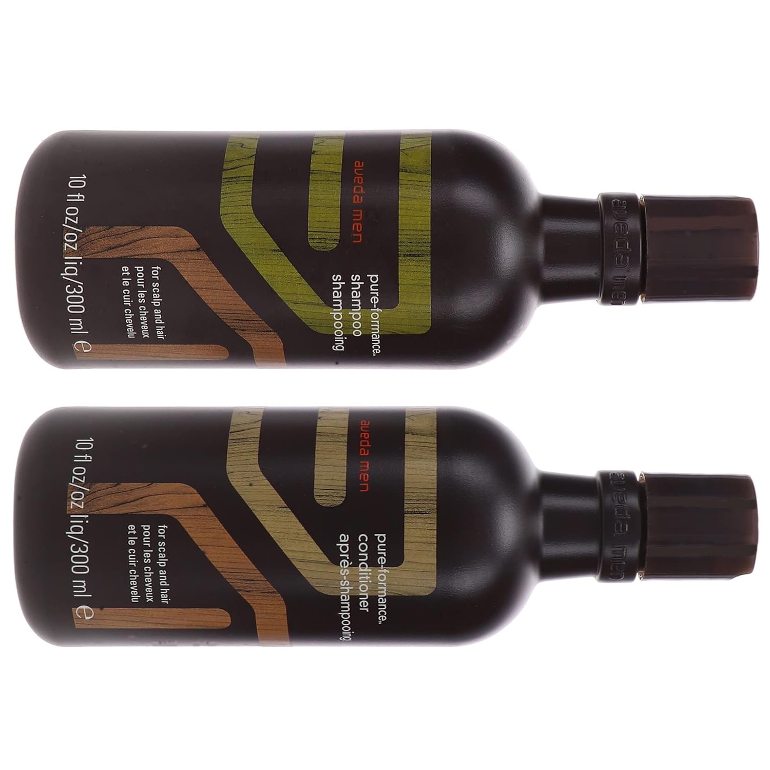 Aveda Men Pure-Formance Shampoo 10 oz 1 Pc, Aveda Mens Pure Formance Conditioner, 10.1 oz 1 Pc