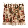 thumbnail image 2 of Christmas Oven Skirts for Stove Holiday Oven Door Cover,Christmas Oven Skirt and Stove Curtain with Ruffle Trim, Farmhouse Oven Skirt Curtain for Xmas Holiday Winter Kitchen Decor, 2 of 5
