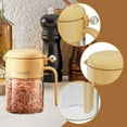 thumbnail image 6 of deevoka Spice Jar Compact Premium Seasoning Bottle Multifunction Seasoning Container Yellow, 6 of 9