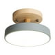 thumbnail image 2 of Lámpara De Pasillo, Luz LED Interior Para Recibidor, Pantalla Acrílica, Cuerpo De Madera Maciza, Hierro Inoxidable, Iluminación Uniforme, Luz Blanca Cálida Suave, 2 of 9