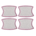 thumbnail image 1 of Protector de manija de puerta de automóvil Unique Bargains Anti-rasguños 8x10cm Película protectora de manija de puerta automática Blanca, Rosa 4 Pcs, 1 of 1