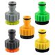 thumbnail image 2 of Conector rápido para manguera de 16 mm, boquilla hembra roscada, adaptador para grifo de manguera, accesorios de riego para jardín, universal de 1/2 3/4 pulgadas., 2 of 5