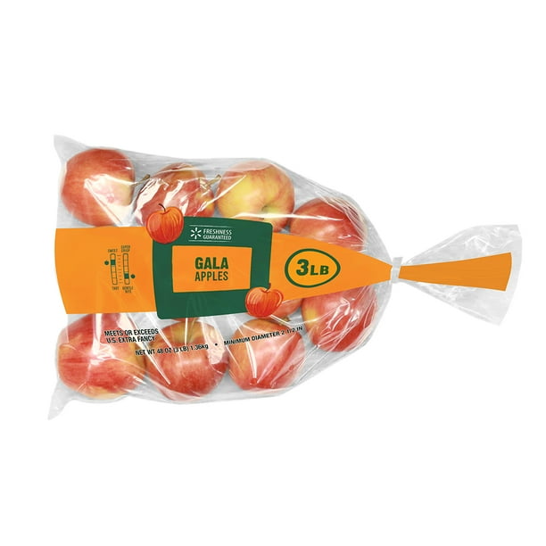 Freshness Guaranteed Gala Apples, 3 lb Bag
