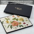 Cala Home Premium "Nature's Blessings" Art Table Mats, Decorative