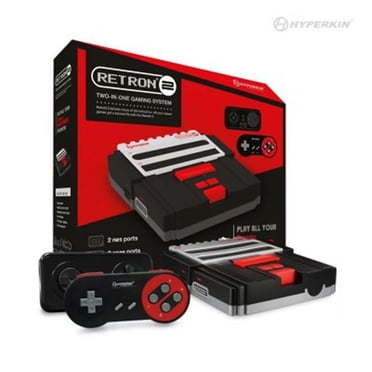 Hyperkin RetroN2 2 in 1 Console Videogame Hardware, Black
