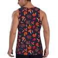 thumbnail image 3 of Gaeub Autumnal Forest Men's Athletic Tank Top, Workout Sleeveless Shirts, Running Tank Tops for Gym, Running, Training - XX-Large, 3 of 9