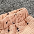 thumbnail image 3 of XQYLOS Baby Boys Girls Cute Bloomer Shorts Children's Baby Bread Pants Children Boys And Girls Cotton And Linen Triangle Shorts Large PP Pants, 3 of 5
