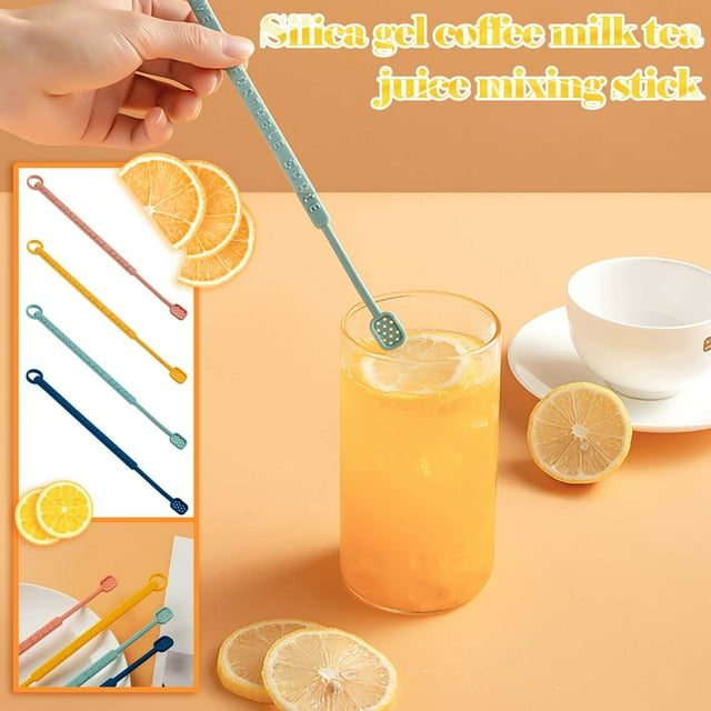 Cuchara para Revolver onlyliua Cuchara para Café Mango Largo