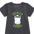 thumbnail image 2 of Instant Message - Fall - Totally Ghoul; Cool Ghost - Toddler & Youth Girls Fleece Dress, 2 of 5