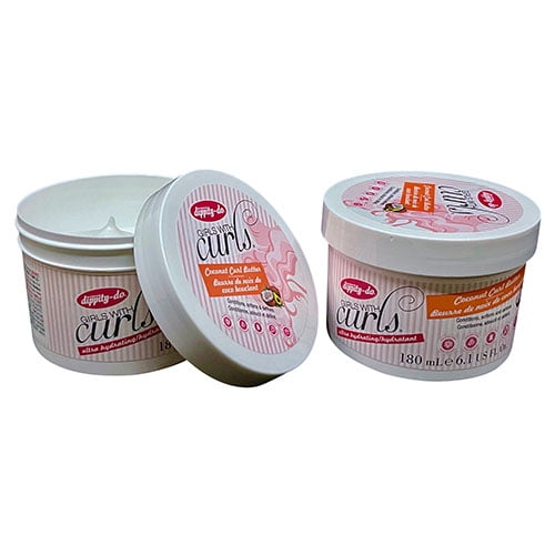 Dippity Do Girls with Curls Beurre de Coco pour Boucles 6,1 OZ Lot de 2