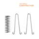 thumbnail image 3 of Hebilla de fijación de cuerda para tienda de campaña, tensor de cuerda de viento para tienda con gancho de resorte de acero para senderismo y acampada al aire libre, 3 of 5